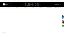 Desktop Screenshot of eleanorbeauty.com